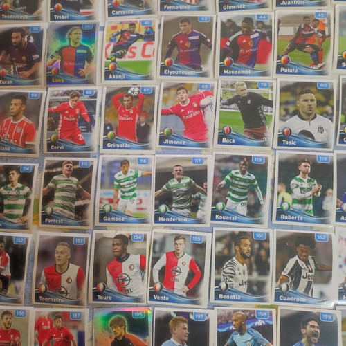 Asteria 2018 stickers used, collection of 137 pieces by Giannakis