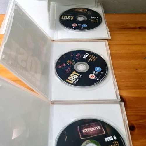 Lost season 2 DVD box set with Greek subtitles