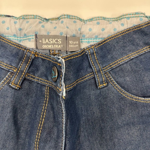 Jeans and floral dress for 10-year-old girl used, Orchestra and Dpam