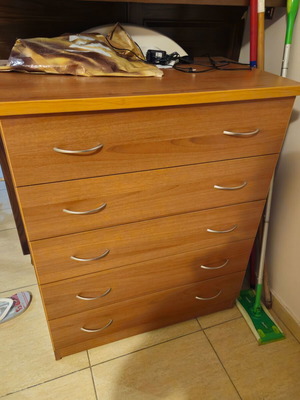Chest of drawers, used, good condition, 93x75x44 cm