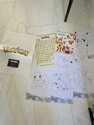Pokémon Activity Pack with Coloring Pages and Stickers, Official