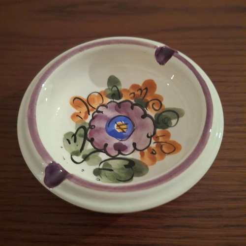 Handmade decorative ashtray like new