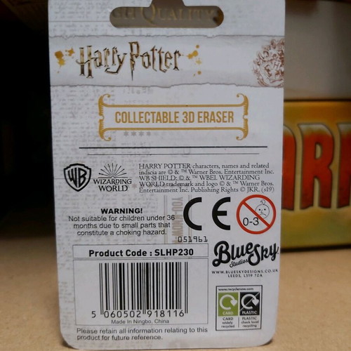 Harry Potter 3D Eraser Hermione brand new, sealed