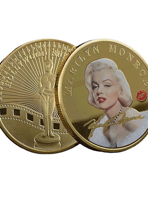 Marilyn Monroe Coin Gold New with Protective Capsule