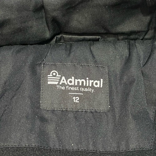 Admiral Puffer Kids like new, size 12 years, black and blue