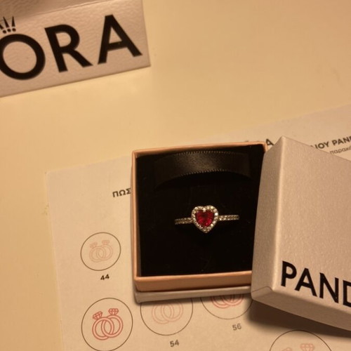 Pandora silver ring size 52 like new