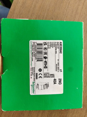 Schneider Electric Acti 9 iCT Power Rail Relay 40A 2NO 230V new