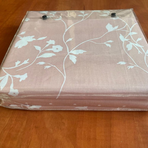 Sunshine Single Bed Sheet Set 165x270cm Cotton Feelings 924 Pink new