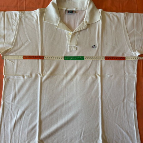 Dur white cotton men's shirt like new, size 5XL