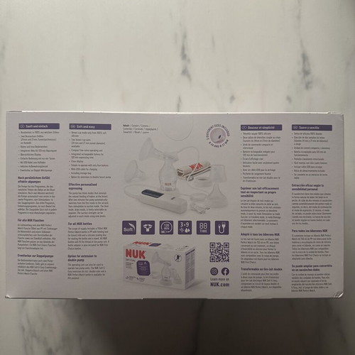 Nuk Soft n Easy Electric Wireless Breast Pump new