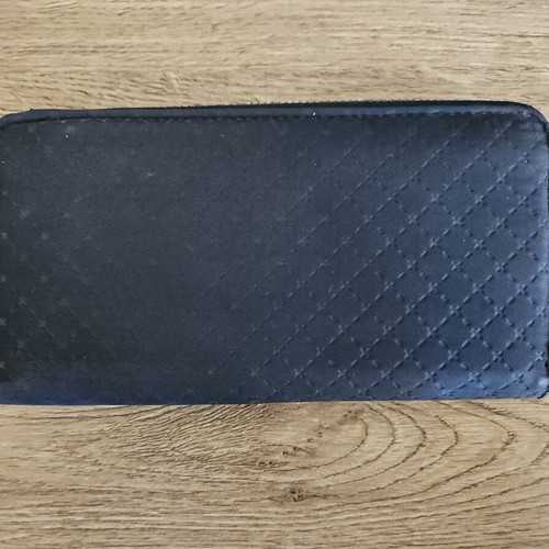 Tommy Hilfiger navy blue fabric women's wallet