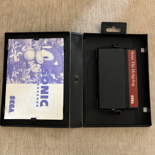 Sonic the Hedgehog Sega Master System complete