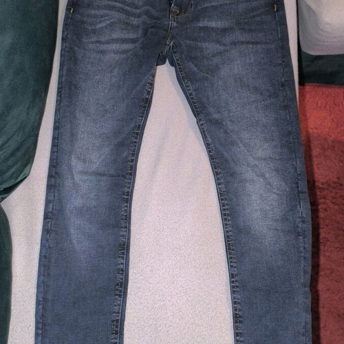 Only And Sons dark blue denim pants like new, size S