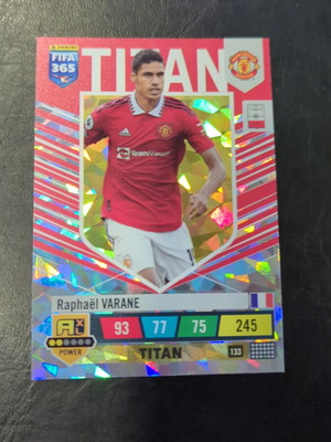 Raphaël Varane Titan Manchester United 133 card like new