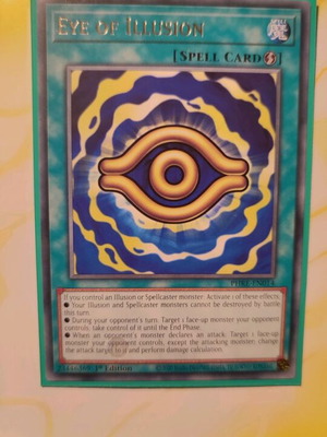 eye of illusion yugioh card MZMI-EN011 - Eye of Illusion - Collector's Rare - Quick-Play Spell main image 1