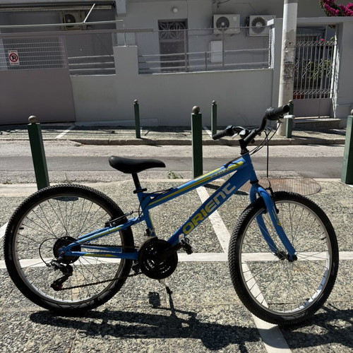 Orienc Exel 24-inch men's bike, blue, with gears