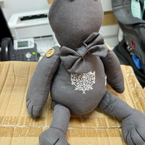 Door stopper rabbit new handmade for door stop