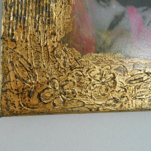 Frida Kahlo wall canvas 40x50 cm new mixed media artwork