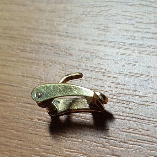 Omega vintage buckle 8mm used, gold for women's watch
