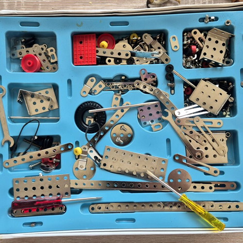 Metal Airplane Construction Set used, German made