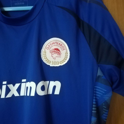 Olympiacos 2024-2025 third kit jersey large, like new, UEFA Conference patch