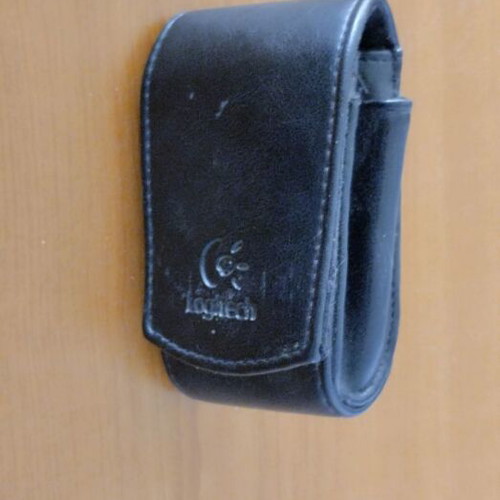Logitech genuine leather mouse carrying case