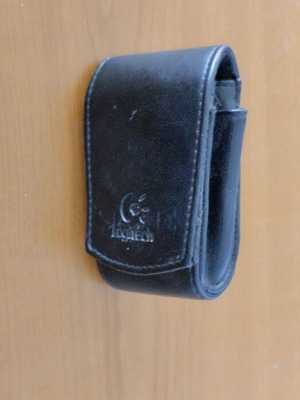 Logitech genuine leather mouse carrying case