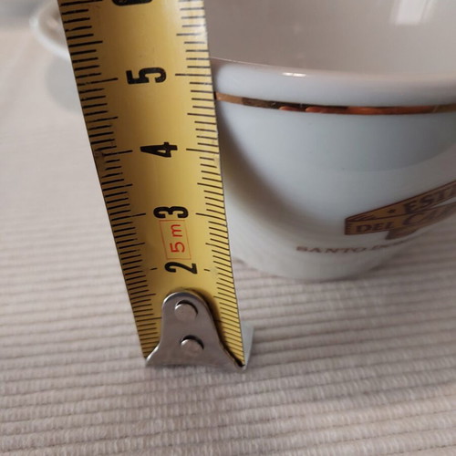 Estrella del Caribe espresso cups like new, pack of 7