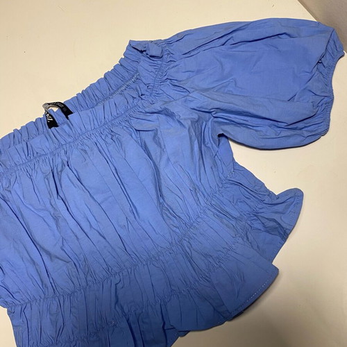 Zara blouse size S like new, blue