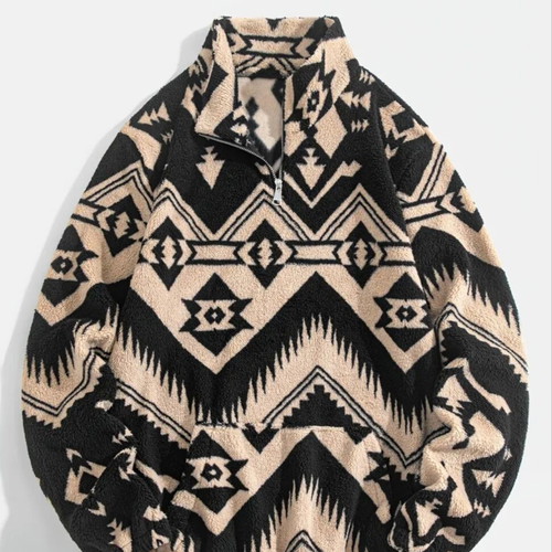 Fleece sweatshirt new with design, size L