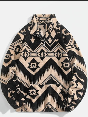 Fleece sweatshirt new with design, size L