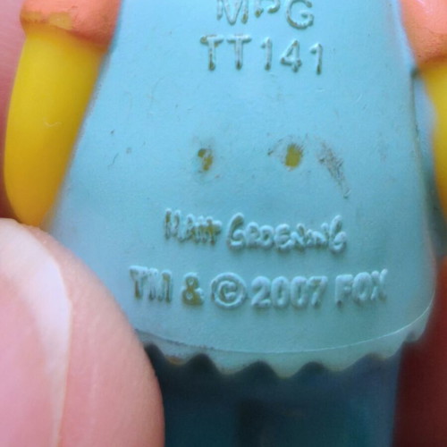 Nelson Muntz collectible vintage figure used from The Simpsons