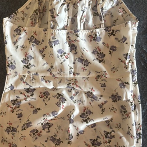 Shein long summer dress with slit, size small