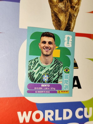 Bento World Cup 2026 Panini αυτοκόλλητο σαν καινούργιο