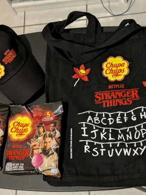 Πακέτο Chupa Chups Stranger Things Limited Edition καινούργιο