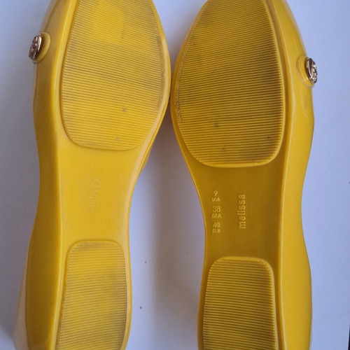 Melissa Le Petit Prince ballerinas like new, size 40, yellow multicolor