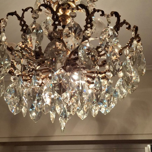 Crystal chandelier like new