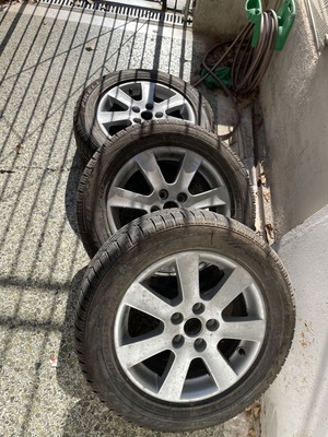 Borbet alloy wheels 16” 7J ET31 5x112 set of 4 used with Pirelli winter tires