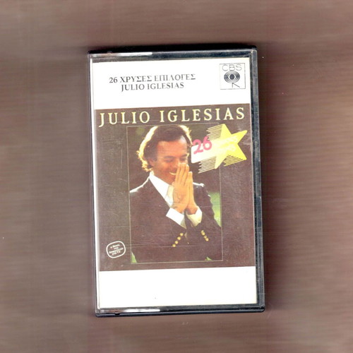 Julio Iglesias 26 Golden Hits cassette used, pop
