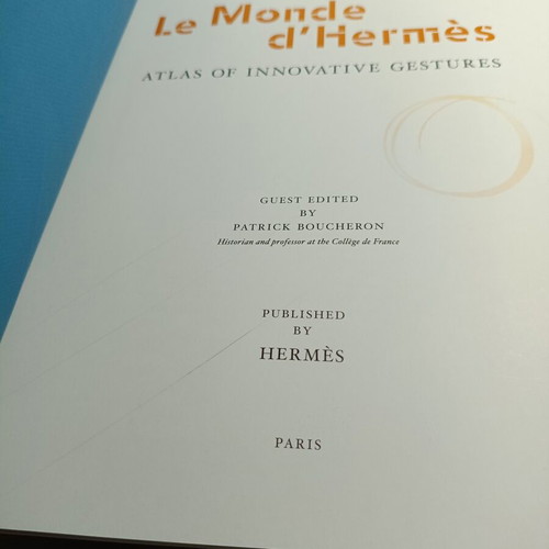 Le Monde d'Hermes magazine issue No.77 fall-winter 2020 like new