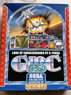 Commodore Amiga G-LOC used, Sega shooting game