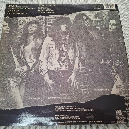 Skid Row Skid Row LP like new, rock