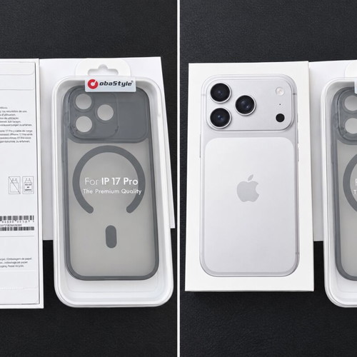 Apple iPhone 17 Pro 256GB Silver, new sealed with wireless charging case