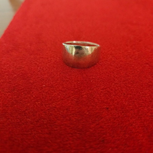925 silver ring used, handmade, from India