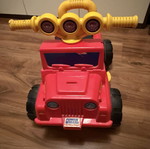 Vintage Jeep Fisher-Price Power Wheels ride-on toy 1999