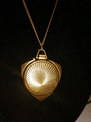 ZARIA 21 Jewels antique gold-plated watch used