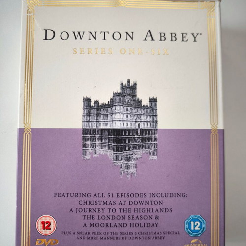 Downton Abbey Series 1–6 DVD box set like new