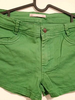 Sfera green denim shorts size Large like new