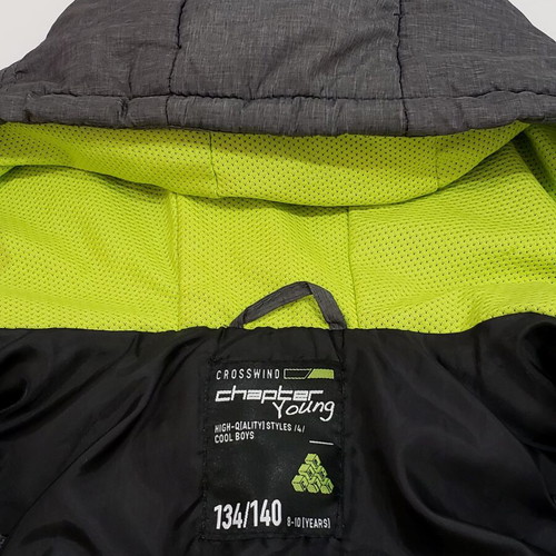 Chapter kids padded vest with hood like new, sizes 134-146 cm