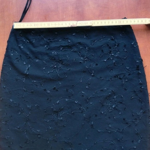 Mini skirt Iso black like new, size S 36 8